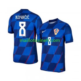 Maillot de Foot Croatie Mateo Kovacic 8 Extérieur UEFA EURO 2024